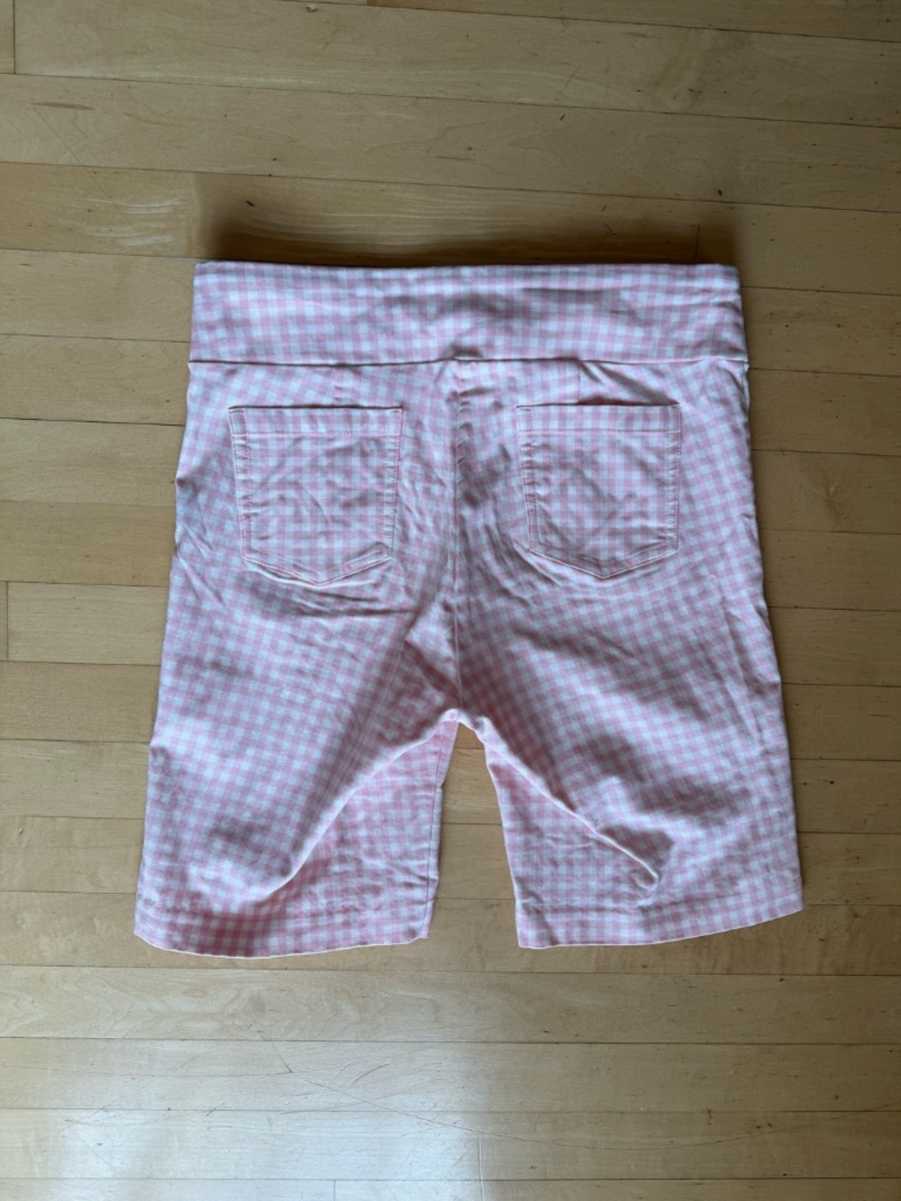 J. McLaughlin Masie gingham check 9" Bermuda shorts, 8, CB2637 - Picture 5 of 7